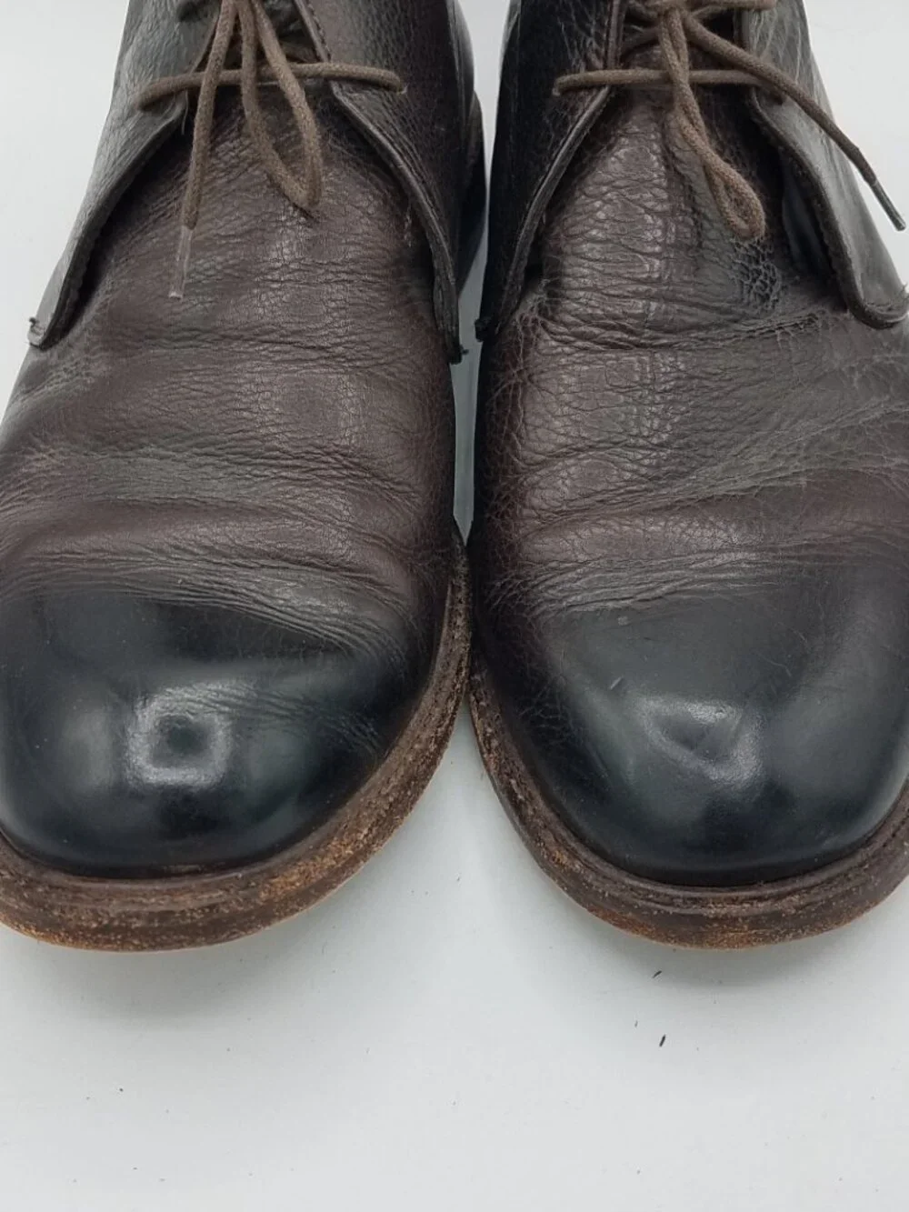 To Boot New York Adam Derrick Brown Leather Chukka Ankle Boots Mens 9